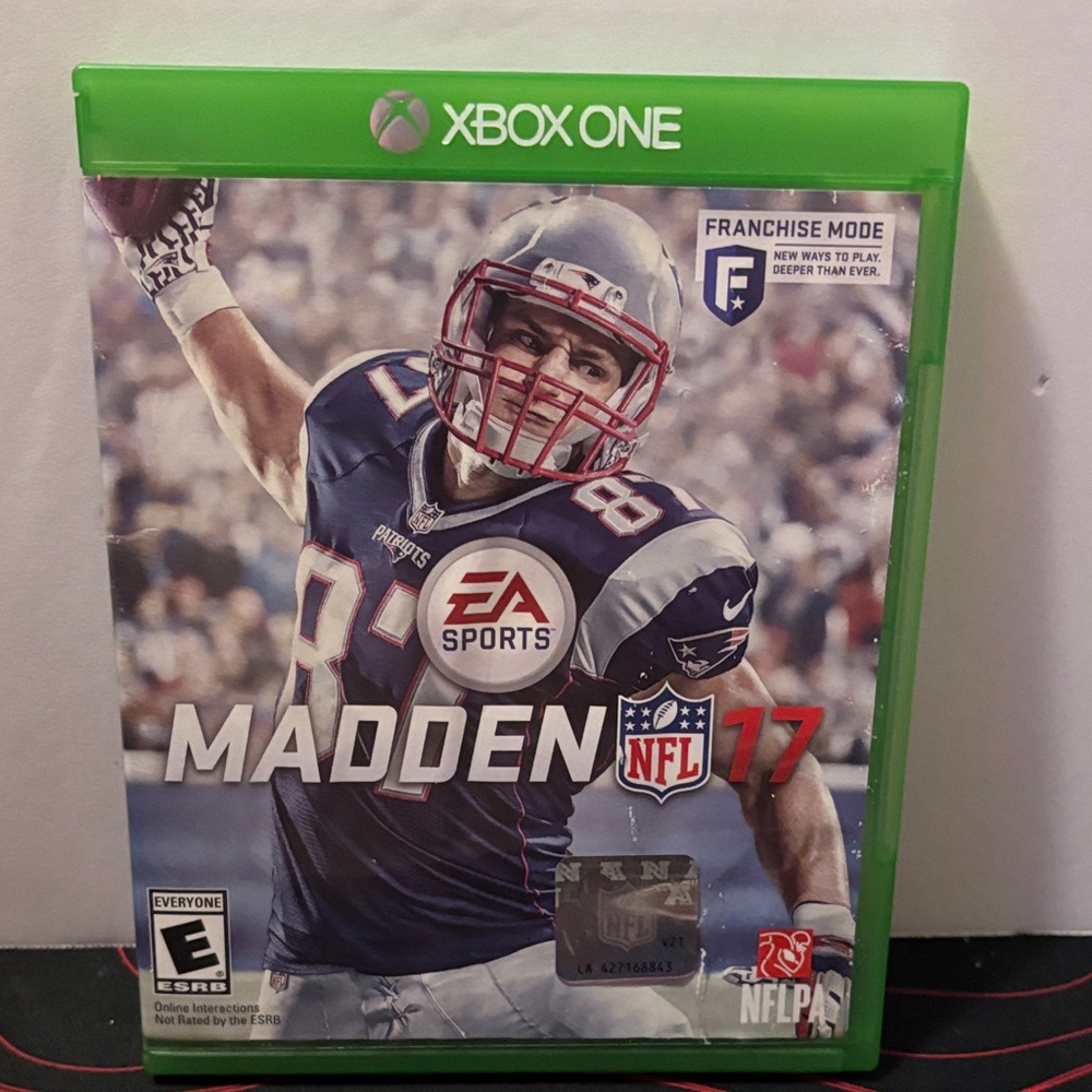 Madden NFL 17 Xbox One Game - Green Case